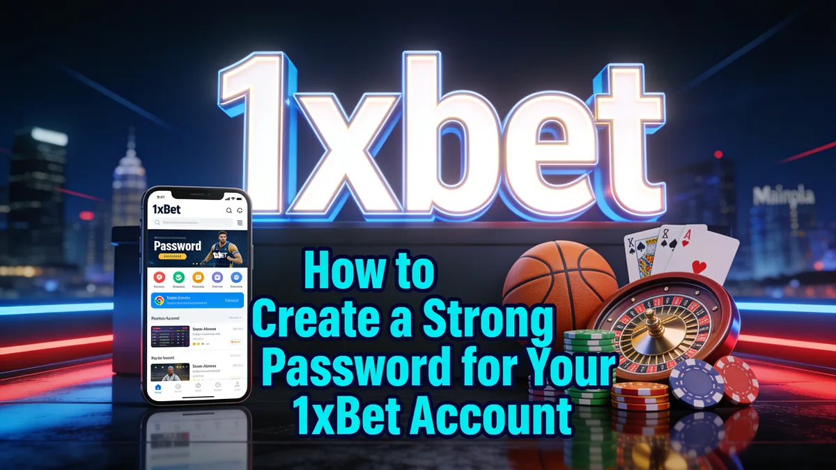 How to Create a Strong Password for Your 1xBet Account — 1xbet in the Philippines